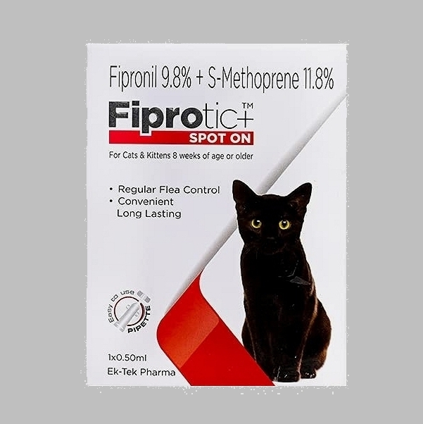 Ek-Tek Fiprotic Plus Spot-On Solution for Cats