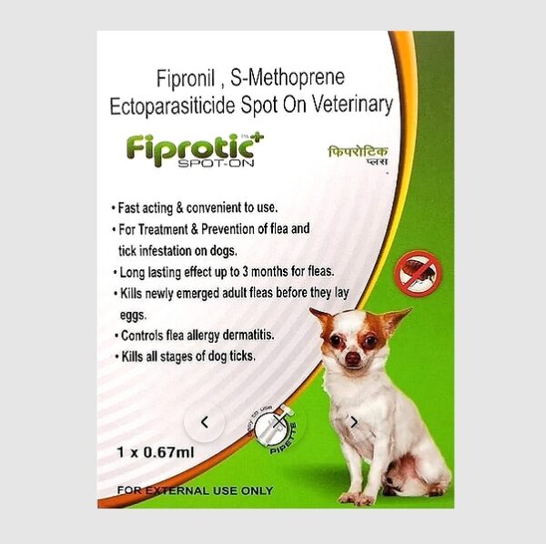 Ek-Tek Fiprotic Plus Spot-On Solution for Dogs