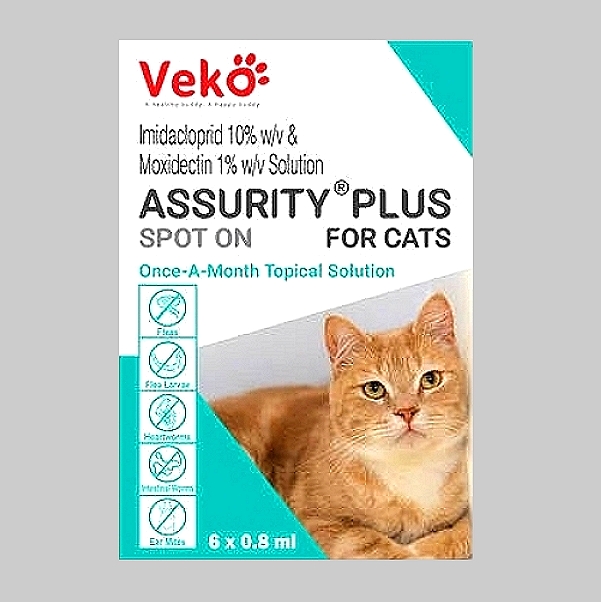 Veko Assurity Plus Spot-On Solution for Cats