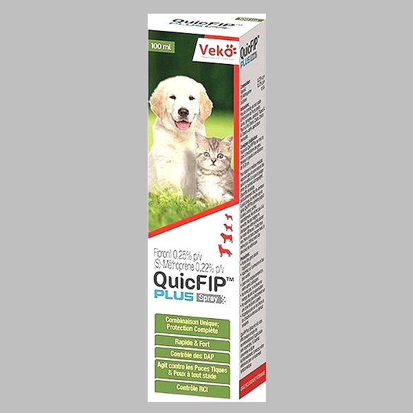 Veko QuicFIP Plus Flea and Tick Spray 100ml