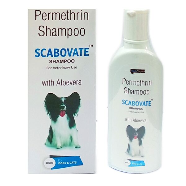 Ek-Tek SCABOVATE Permethrin Shampoo 200ml