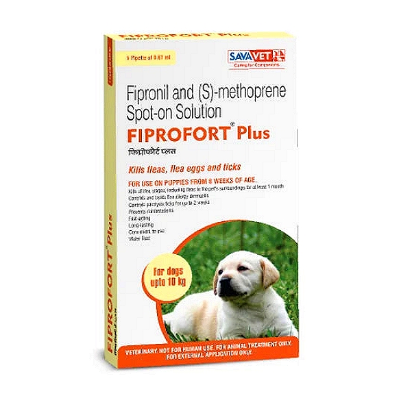 Fiprofort Plus Spot-On for Dogs weighing up to 10kg