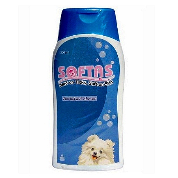 Intas SOFTAS Shampoo with Aloe Vera 200ml
