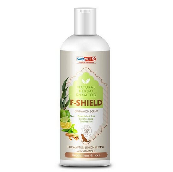 SAVAVET F-SHIELD Herbal Shampoo 200ml