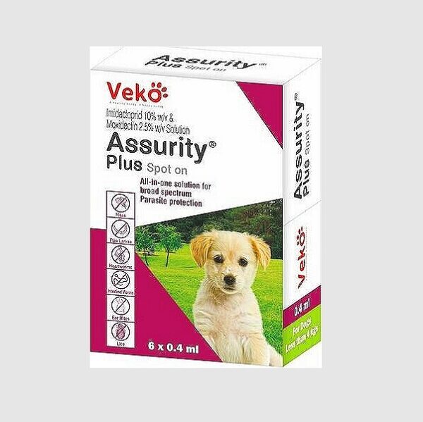 Veko Assurity Plus Spot-On Solution for Dogs