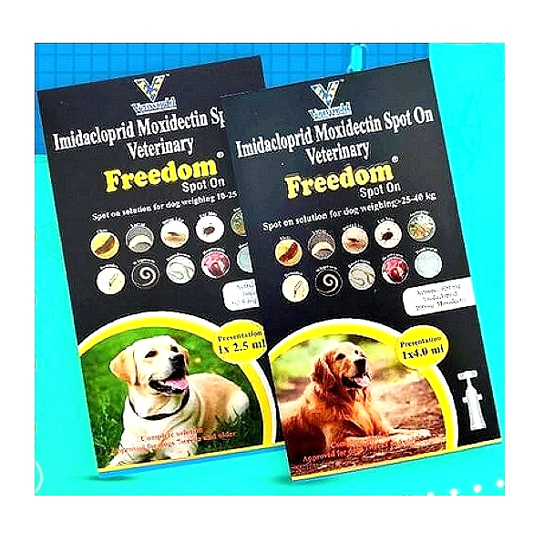 Venky's Freedom Spot-On Solution for Dogs