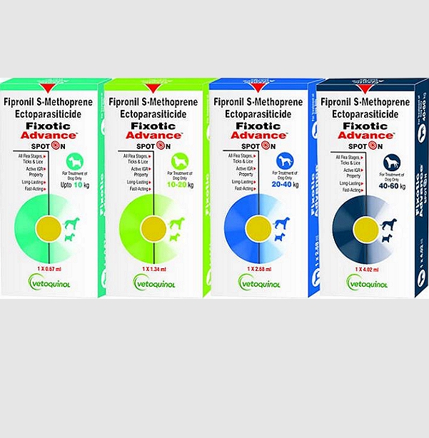 Vetoquinol Fixotic Advance Spot-On Solution for Dogs