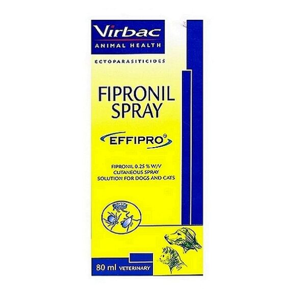 Virbac EFFIPRO Fipronil Spray 80ml