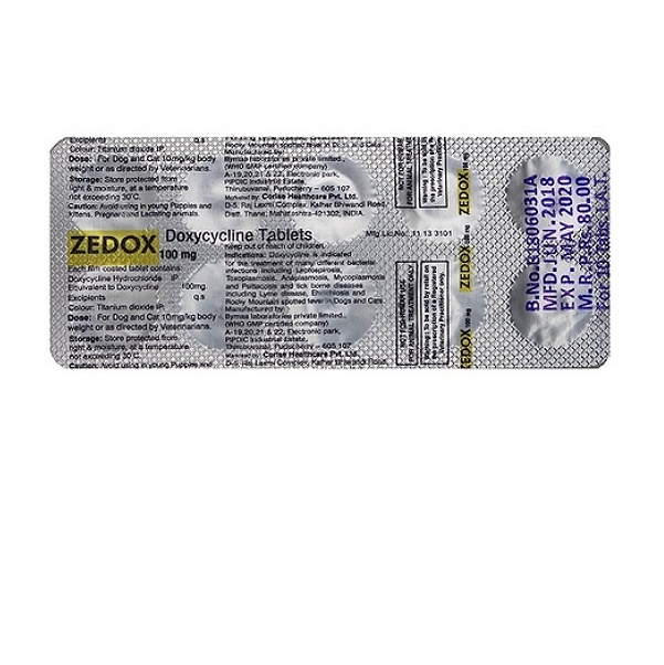 Corise ZEDOX Tablets 100mg (10)