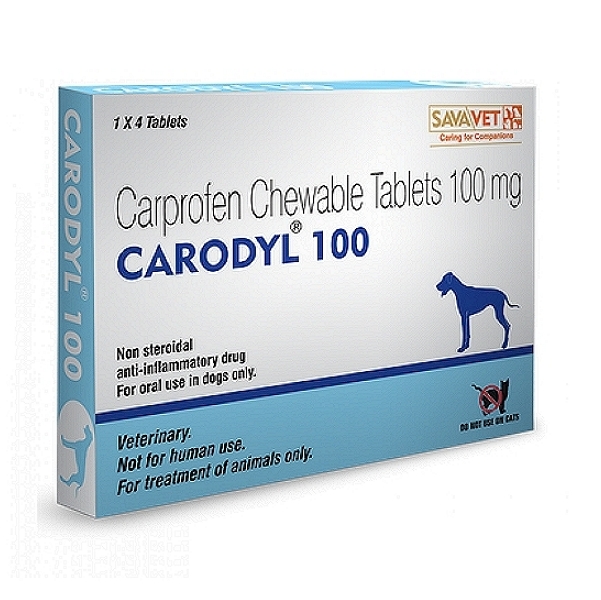 Carodyl 100mg Tablets (4)