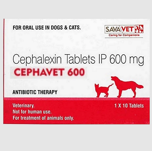 Cephavet 600mg Tablets (10)