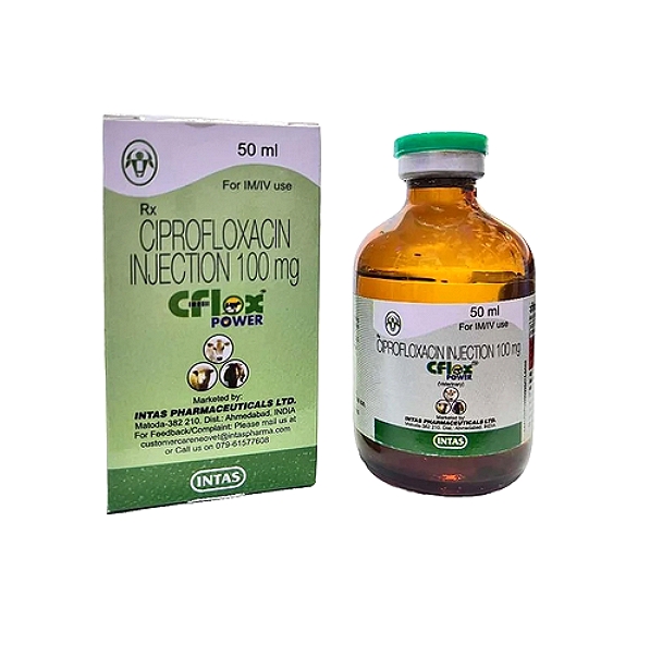 Intas Cflox Power Injection 50ml