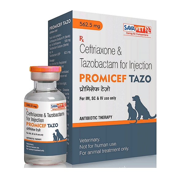Promicef Tazo 562.5mg Injection