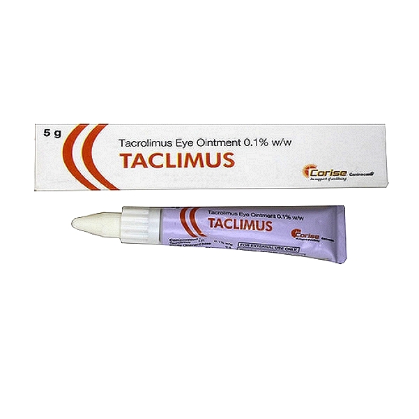Corise TACLIMUS Eye Ointment 0.1% 5gm
