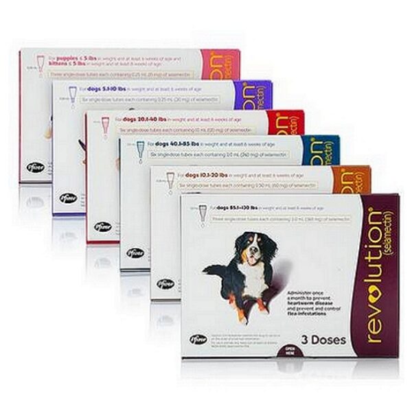Zoetis Revolution Spot On Solution for Dogs