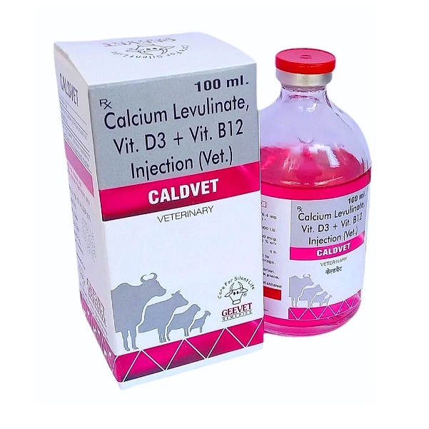 Calcium Gluconate with Vitamins D3 & B12 Injection