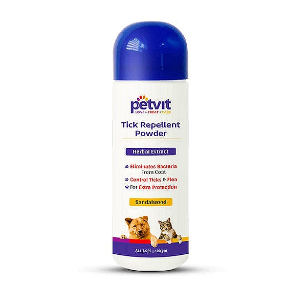 Petvit Tick Repellent Powder 100 gm