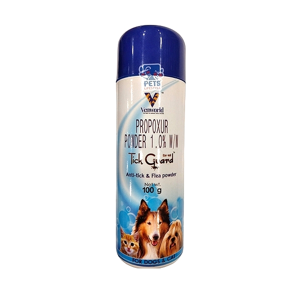 Venworld Anti Tick & Flea Powder 100 gm