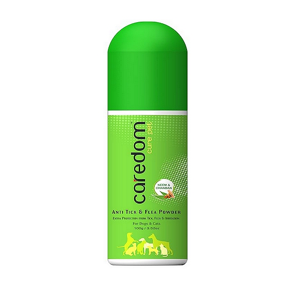 Caredom Natural Anti Tick & Flea Powder 100 gm