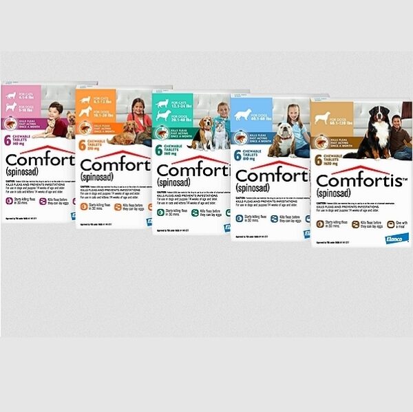 Comfortis Chewable Tablets for Dogs