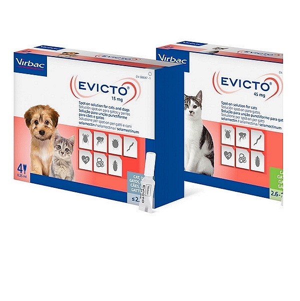 Virbac Evicto Spot-On Solution for Dogs