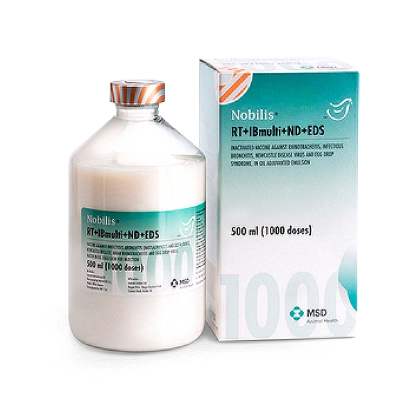 Nobilis Multriva RT+IBm+ND+EDS Vaccine