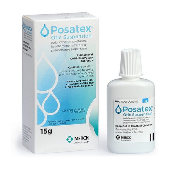 Posatex Ear Drops Suspension