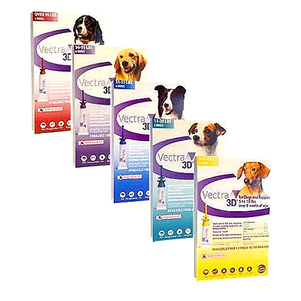 Ceva Vectra 3D Spot-On Solution for Dogs