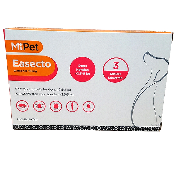 MiPet Easecto Tablets for Dogs