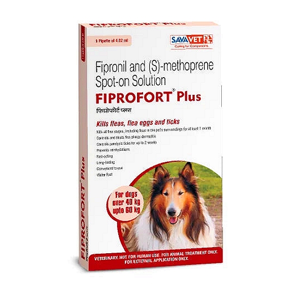 Fiprofort Plus Spot-On for Dogs weighing 40-60kg