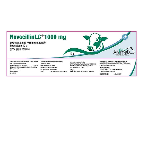 Novocillin LC Intramammary Suspension