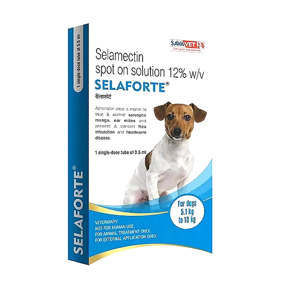 Selaforte Spot-On for Dogs weighing 10-20kg