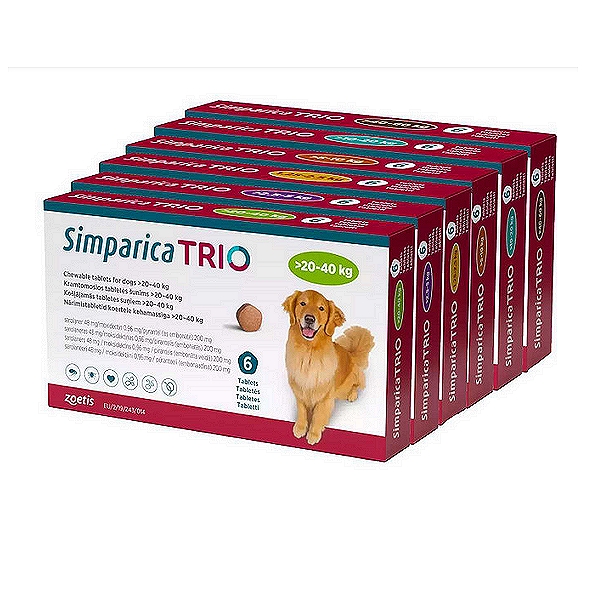 Simparica Trio Tablets for Dogs