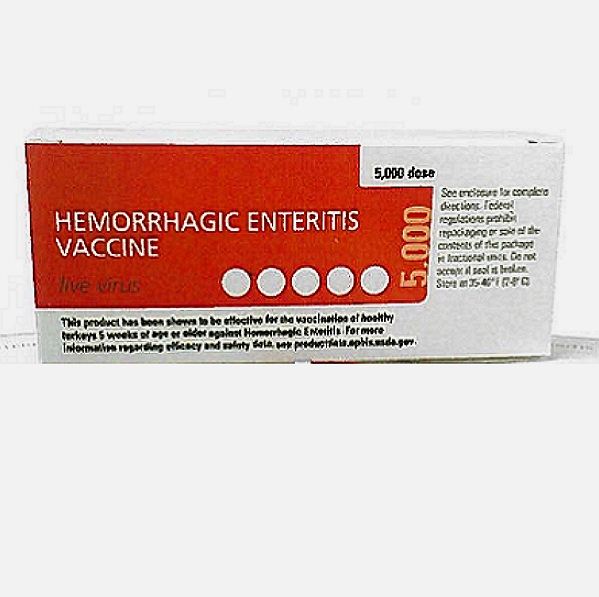 Haemorrhagic Enteritis Virus Vaccine
