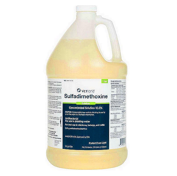 Sulfa-dimethoxine Oral Suspension